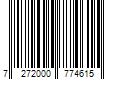 Barcode Image for UPC code 7272000774615