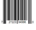 Barcode Image for UPC code 727223949960