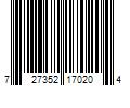 Barcode Image for UPC code 727352170204