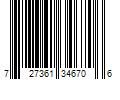 Barcode Image for UPC code 727361346706