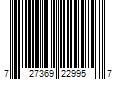 Barcode Image for UPC code 727369229957