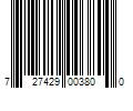 Barcode Image for UPC code 727429003800