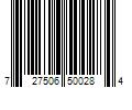 Barcode Image for UPC code 727506500284