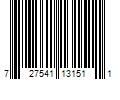 Barcode Image for UPC code 727541131511