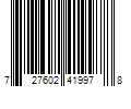 Barcode Image for UPC code 727602419978