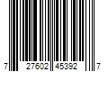 Barcode Image for UPC code 727602453927