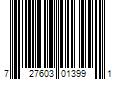 Barcode Image for UPC code 727603013991