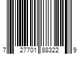 Barcode Image for UPC code 727701883229