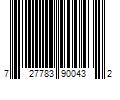 Barcode Image for UPC code 727783900432