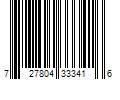 Barcode Image for UPC code 727804333416