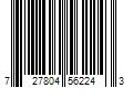 Barcode Image for UPC code 727804562243