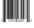 Barcode Image for UPC code 727870232972