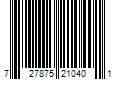 Barcode Image for UPC code 727875210401