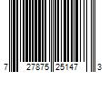 Barcode Image for UPC code 727875251473