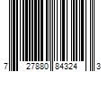 Barcode Image for UPC code 727880843243