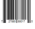 Barcode Image for UPC code 727880880170