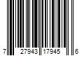 Barcode Image for UPC code 727943179456