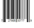 Barcode Image for UPC code 727985007779