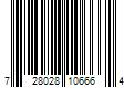 Barcode Image for UPC code 728028106664