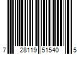 Barcode Image for UPC code 728119515405