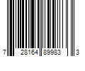 Barcode Image for UPC code 728164899833