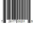 Barcode Image for UPC code 728177002015