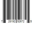 Barcode Image for UPC code 728192526725