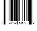 Barcode Image for UPC code 728192535772