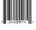 Barcode Image for UPC code 728192551741