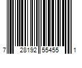 Barcode Image for UPC code 728192554551