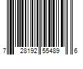 Barcode Image for UPC code 728192554896