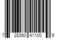 Barcode Image for UPC code 728350411009