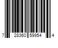 Barcode Image for UPC code 728360599544