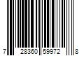 Barcode Image for UPC code 728360599728