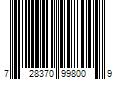 Barcode Image for UPC code 728370998009