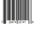 Barcode Image for UPC code 728474221416