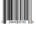 Barcode Image for UPC code 728649807926