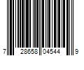 Barcode Image for UPC code 728658045449