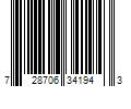 Barcode Image for UPC code 728706341943