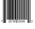 Barcode Image for UPC code 728736000902