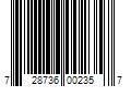 Barcode Image for UPC code 728736002357