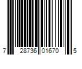 Barcode Image for UPC code 728736016705