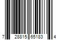 Barcode Image for UPC code 728815651834