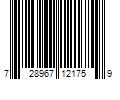 Barcode Image for UPC code 728967121759