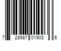 Barcode Image for UPC code 728987019036