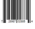 Barcode Image for UPC code 728987028854