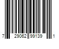 Barcode Image for UPC code 729062991391