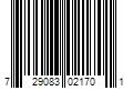 Barcode Image for UPC code 729083021701