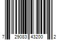 Barcode Image for UPC code 729083432002