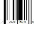 Barcode Image for UPC code 729238116030